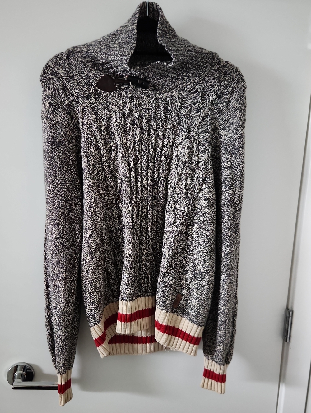 Roots Cable Knit Sweater Cabin Collection